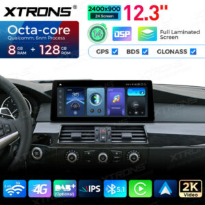 Alternative view of Android Autoradio Xtrons für BMW 5er E60/E61/M5 CCC 8/128 GB