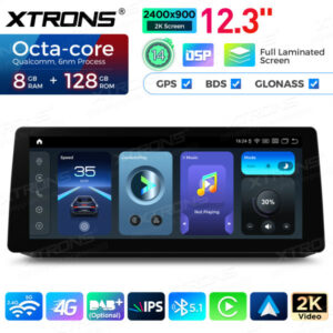 Android Autoradio Xtrons für BMW 5er E60/E61/M5 CCC 8/128 GB