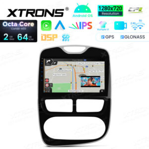 Android Autoradio Xtrons für für Renault Clio (2013–2018) 2/64 GB – IDSP10CIRL-06 CPII