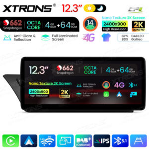 Android Autoradio Xtrons für Audi A4/A5 2009-2016 4/64 GB – QBA24A4CL-06 CPII