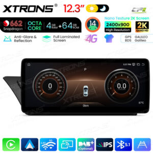 Android Autoradio Xtrons für Audi A4/A5 2009-2016 4/64 GB – QBA24A4CL-07 CPII