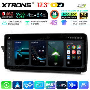 Android Autoradio Xtrons für Audi A4/A5 2009-2016 4/64 GB – QBA24A4CL-08 CPII