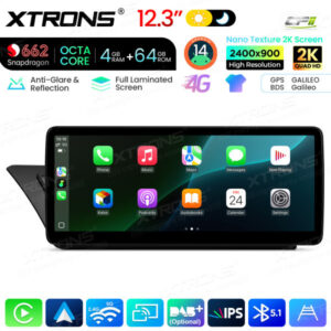 Android Autoradio Xtrons für Audi A4/A5 4/64 GB – QBA24A4HL-04 CPII