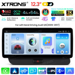 Android Autoradio Xtrons für Audi Q5 (2009–2017) 4/64 GB