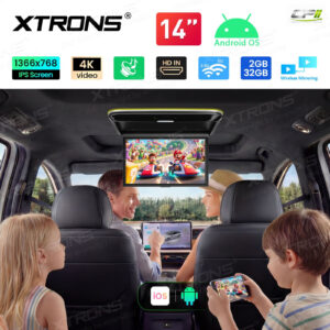Alternative view of 14-Zoll-Android-Multimedia-Player mit 1366 x 768 HD-Display