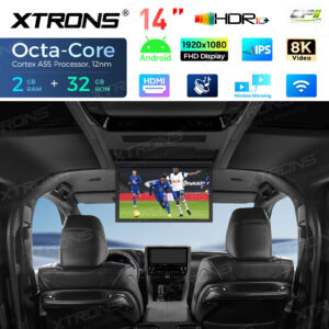 Alternative view of 14-Zoll-Android-Auto-Dachmonitor mit Touchscreen für Toyota Alphard Vellfire