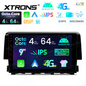 Android Autoradio Xtrons für Honda Civic 2015-2022 4/64 GB