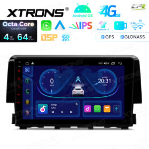 Android Autoradio Xtrons für Honda Civic 2015-2022 4/64 GB – Bild 4