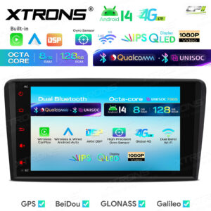 Android Autoradio Xtrons für Audi A3/S3/RS3 8/128 GB – Bild 6