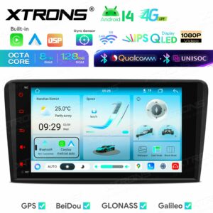 Android Autoradio Xtrons für Audi A3/S3/RS3 8/128 GB