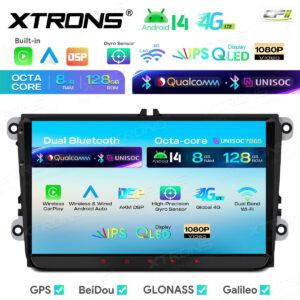 Android Autoradio Xtrons für VW Skoda Seat 8/128 GB – Bild 5