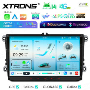Android Autoradio Xtrons für VW Skoda Seat 8/128 GB
