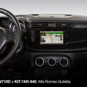 Alpine KIT-940AR-UART Einbauset CAN-Bus Adapter iLX-702D Alfa Romeo Giulietta