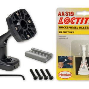 Alpine KTE-DME-UNI-W Einbausatz für digitalen Rückspiegels DME-R1200