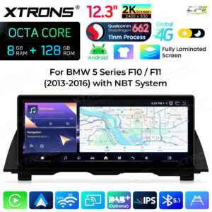 Android Multimedia Player Xtrons für BMW 5er F10/F11 NBT-System 8/128 GB – Bild 5