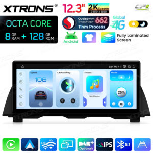 Android Multimedia Player Xtrons für BMW 5er F10/F11 NBT-System 8/128 GB – Bild 6
