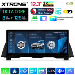 Android Multimedia Player Xtrons für BMW 5er F10/F11 NBT-System 8/128 GB – Bild 8