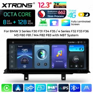 Android Autoradio Xtrons für BMW 3er/4er/M3/M4 LHD NBT-System 8/128 GB