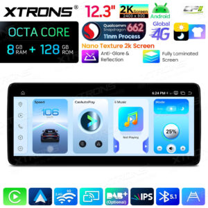 Android Multimedia Player Xtrons für Mercedes-Benz A/CLA/GLA/G-Class 8/128 GB – QBMH2445-02 CPII