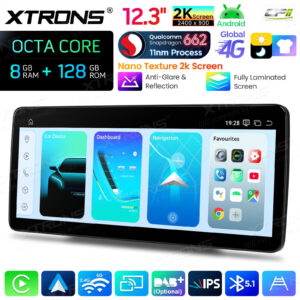 Android Multimedia Player Xtrons für Mercedes-Benz A/CLA/GLA/G-Class 8/128 GB – QBMH2445-11 CPII