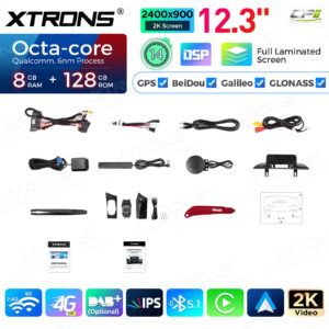 Android Autoradio Xtrons für BMW 1er E81/E82/E87/E88 2006-2012 ohne Originaldisplay 8/128GB 12,3 Zoll – Bild 16