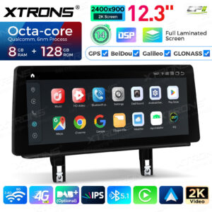 Android Autoradio Xtrons für BMW 1er E81/E82/E87/E88 2006-2012 ohne Originaldisplay 8/128GB 12,3 Zoll – Bild 10