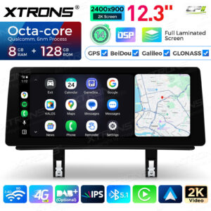 Android Autoradio Xtrons für BMW 1er E81/E82/E87/E88 2006-2012 ohne Originaldisplay 8/128GB 12,3 Zoll – Bild 9