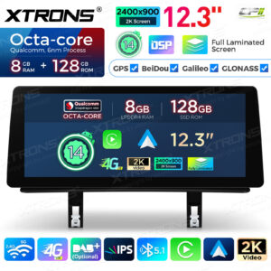 Android Autoradio Xtrons für BMW 1er E81/E82/E87/E88 2006-2012 ohne Originaldisplay 8/128GB 12,3 Zoll – Bild 7