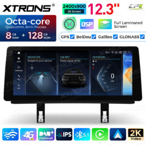 Android Autoradio Xtrons für BMW 1er E81/E82/E87/E88 2006-2012 ohne Originaldisplay 8/128GB 12,3 Zoll – Bild 6