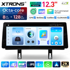 Android Autoradio Xtrons für BMW 1er E81/E82/E87/E88 2006-2012 ohne Originaldisplay 8/128GB 12,3 Zoll – Bild 5