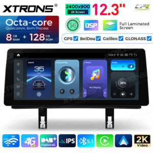 Android Autoradio Xtrons für BMW 1er E81/E82/E87/E88 2006-2012 ohne Originaldisplay 8/128GB 12,3 Zoll – Bild 4