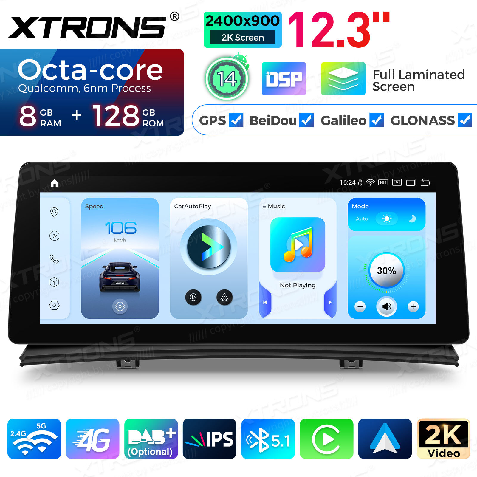 Android Autoradio Xtrons für BMW X3 E83 (2004-2009) mit M-ASK System – Bild 3