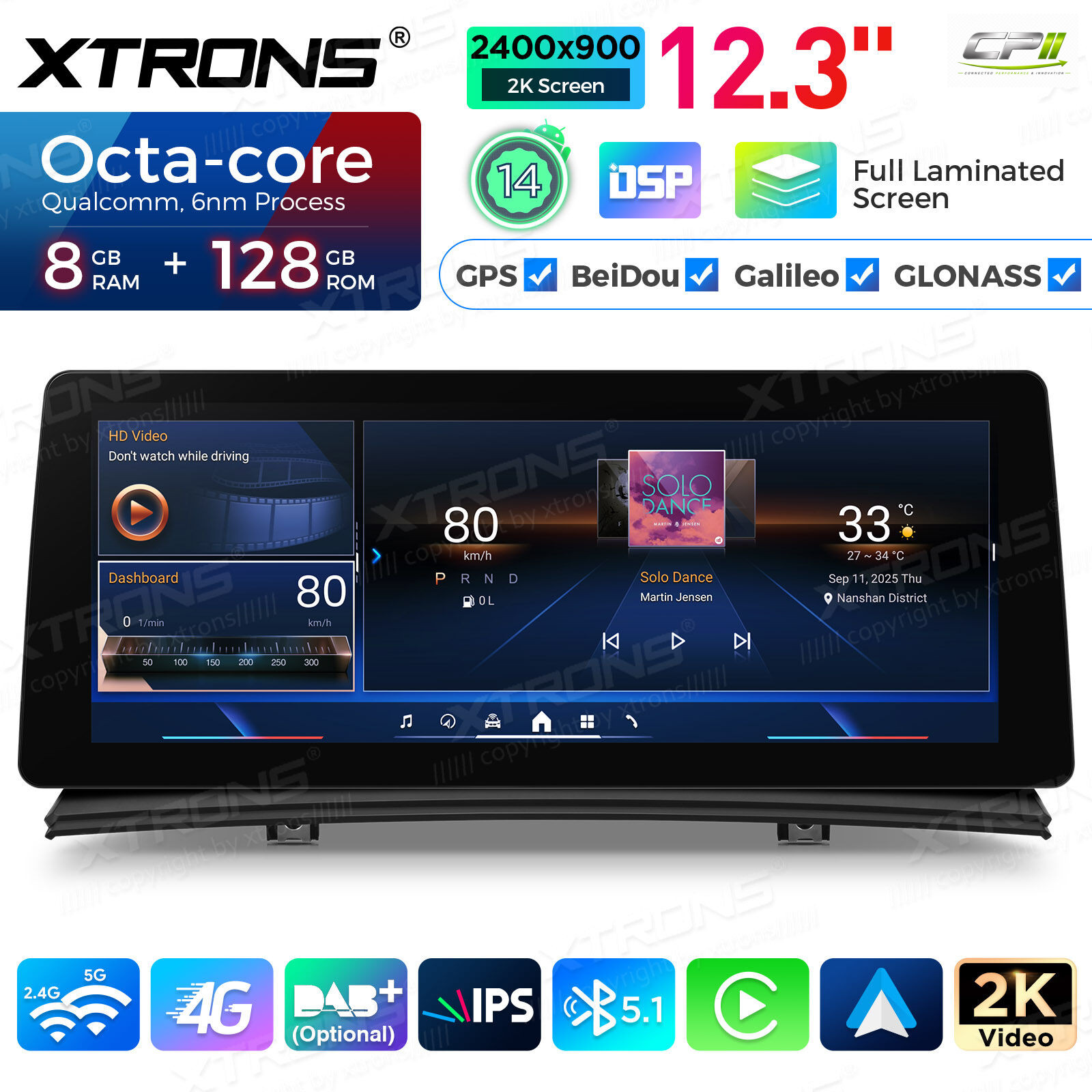 Android Autoradio Xtrons für BMW X3 E83 (2004-2009) mit M-ASK System – Bild 4