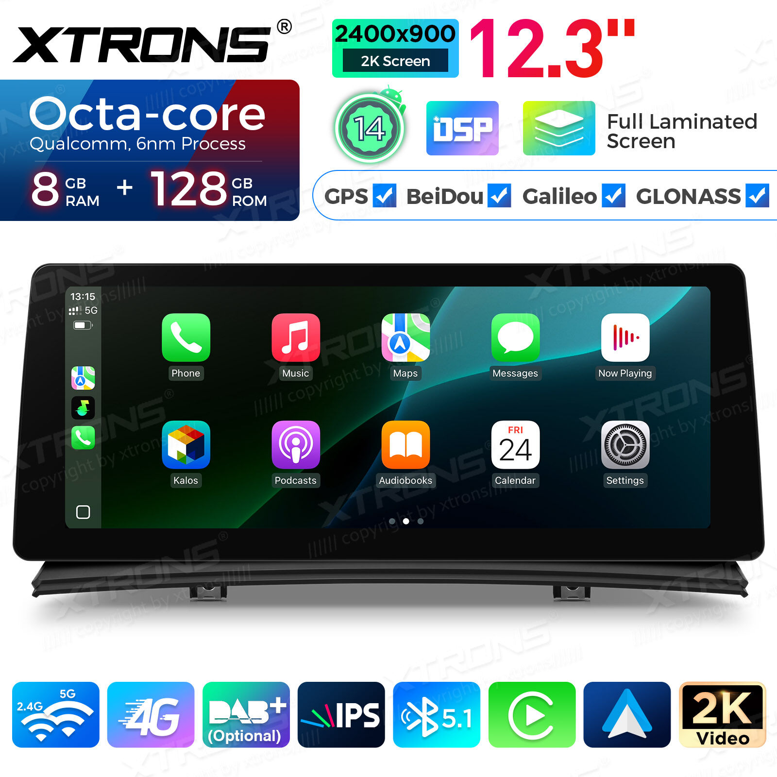 Android Autoradio Xtrons für BMW X3 E83 (2004-2009) mit M-ASK System – Bild 7