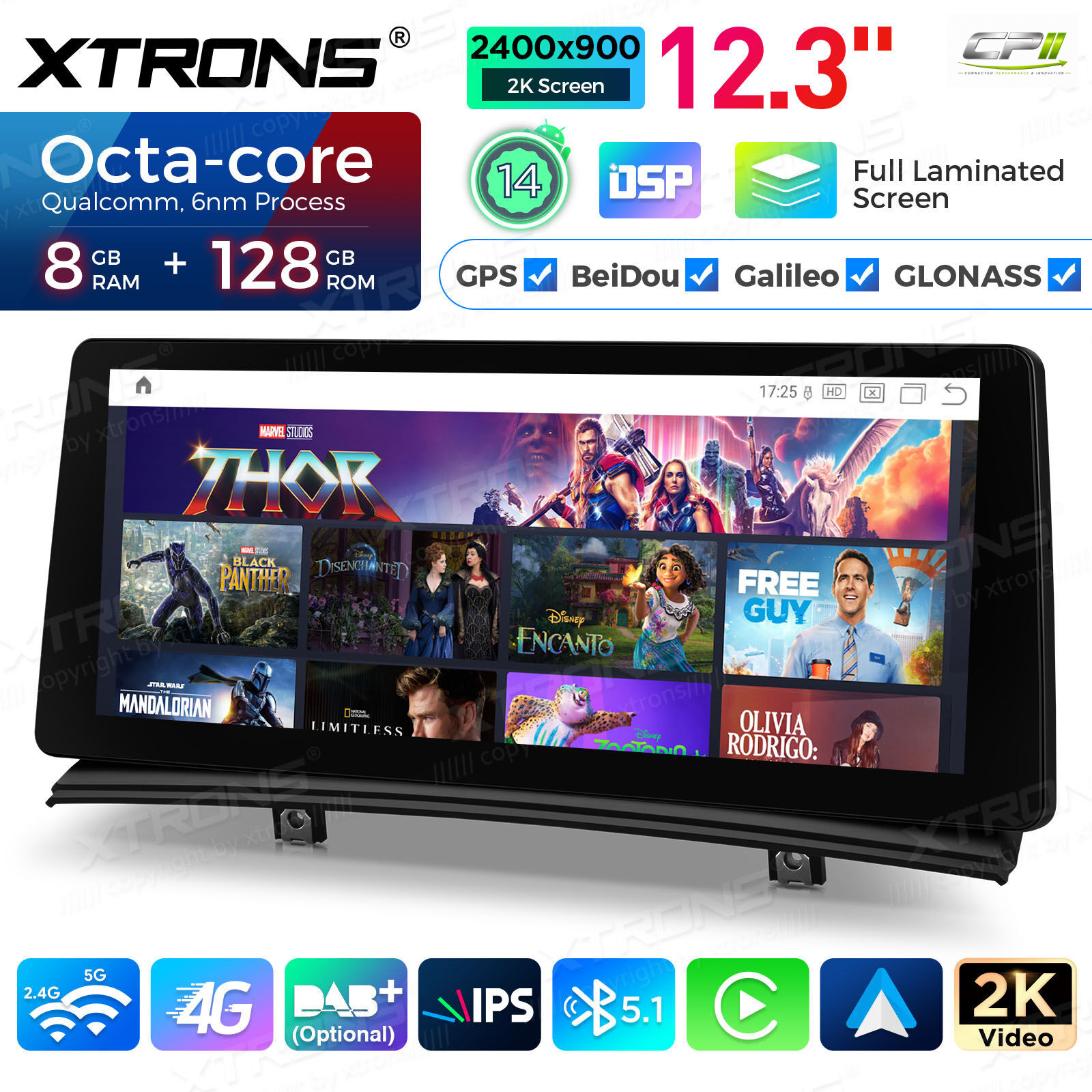 Android Autoradio Xtrons für BMW X3 E83 (2004-2009) mit M-ASK System – Bild 10