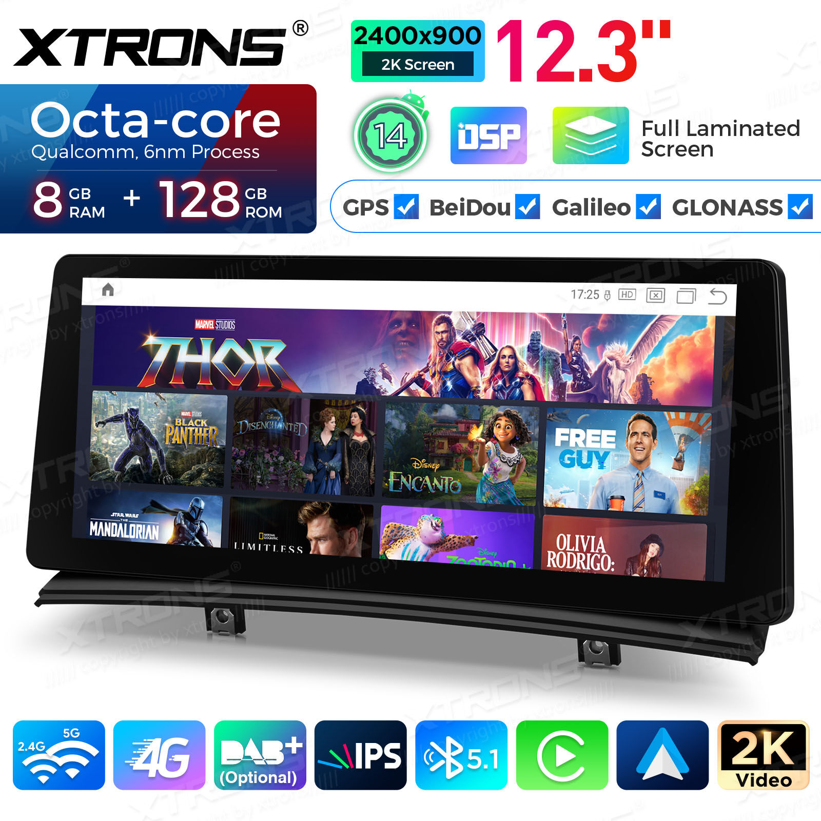 Android Autoradio Xtrons für BMW X3 E83 (2004-2009) mit M-ASK System – Bild 10