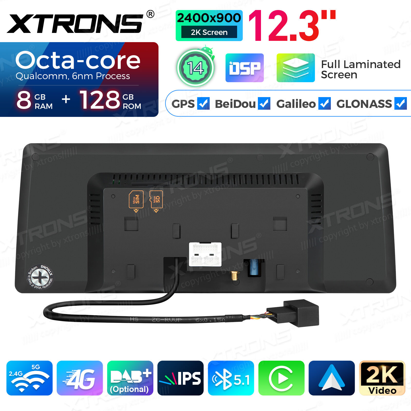 Android Autoradio Xtrons für BMW X3 E83 (2004-2009) mit M-ASK System – Bild 13
