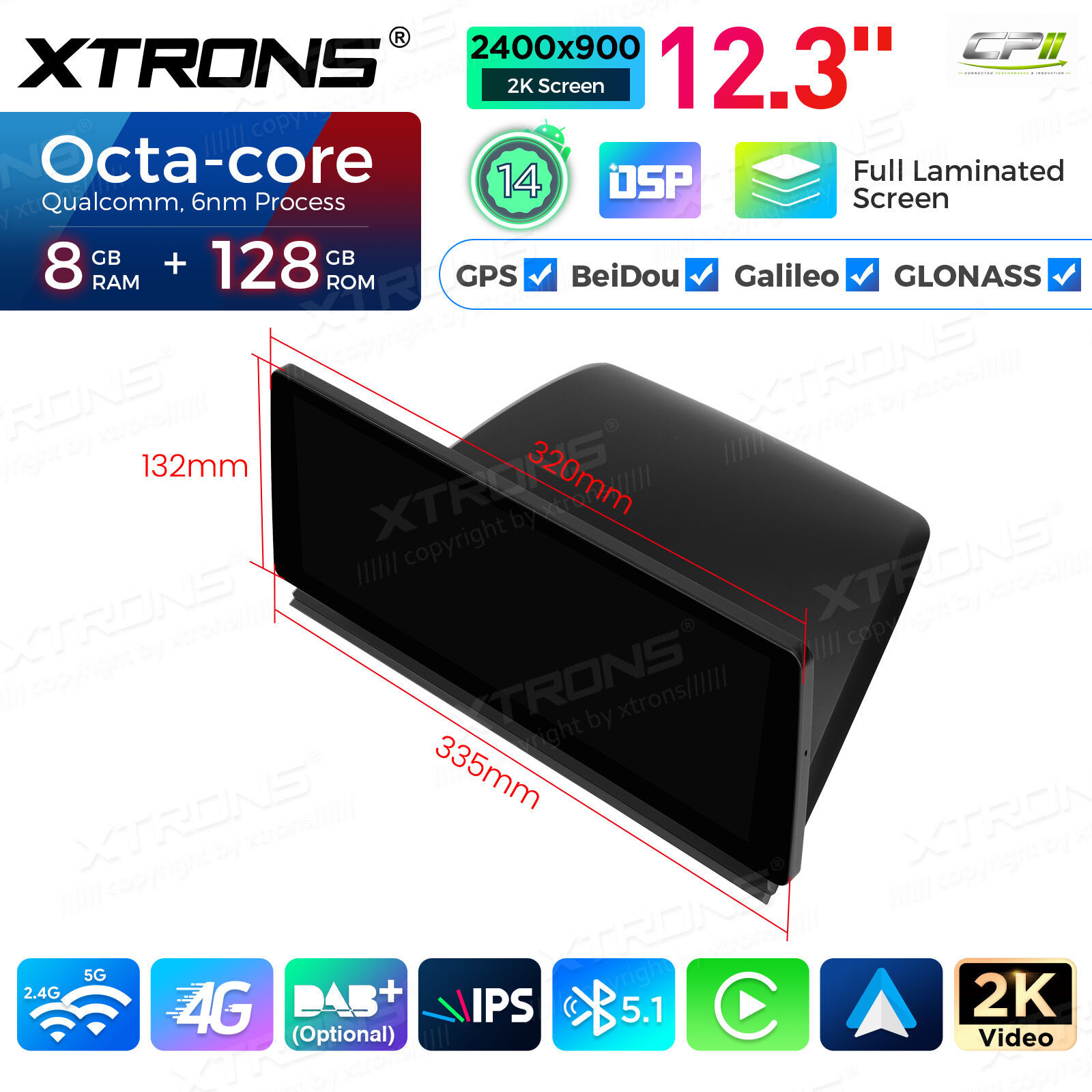 Android Autoradio Xtrons für BMW X3 E83 (2004-2009) mit M-ASK System – Bild 14