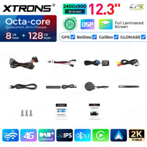 Android Autoradio Xtrons für BMW X3 E83 (2004-2009) mit M-ASK System – Bild 15