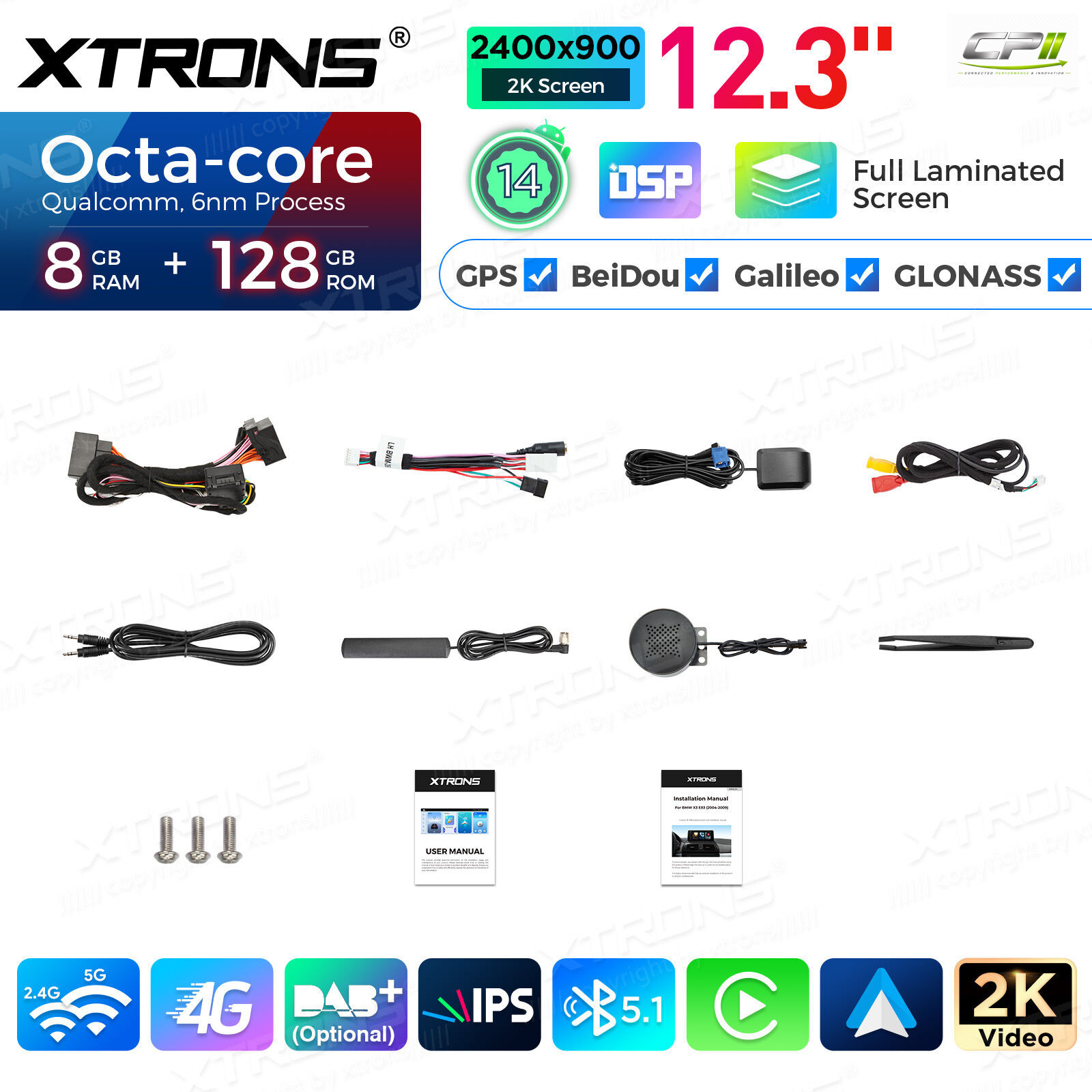 Android Autoradio Xtrons für BMW X3 E83 (2004-2009) mit M-ASK System – Bild 15