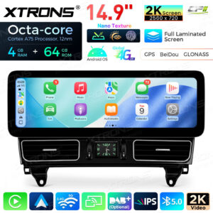 Android Autoradio Xtrons für Mercedes-Benz M-Klasse W166 / GL-Klasse X166 4/64 GB – Bild 6