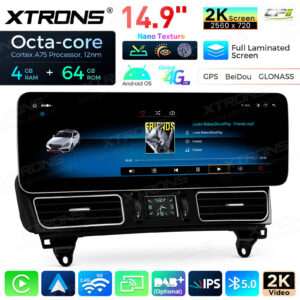 Android Autoradio Xtrons für Mercedes-Benz M-Klasse W166 / GL-Klasse X166 4/64 GB – Bild 10