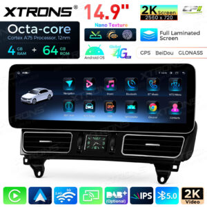 Android Autoradio Xtrons für Mercedes-Benz M-Klasse W166 / GL-Klasse X166 4/64 GB – Bild 11