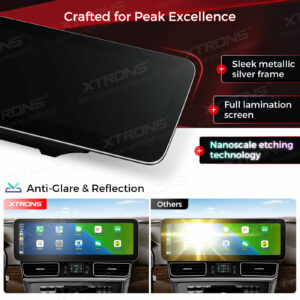 Alternative view of Android Autoradio Xtrons für Mercedes-Benz M-Klasse W166 / GL-Klasse X166 4/64 GB