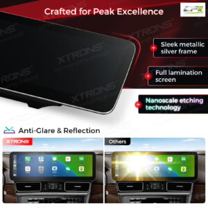 Alternative view of Android Autoradio Xtrons für Mercedes-Benz M-Klasse W166 / GL-Klasse X166 4/64 GB