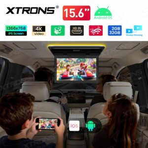 Alternative view of 15,6-Zoll-IPS-Bildschirm, ausklappbarer Android-Autodach-Multimedia-Player