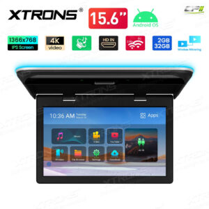15,6-Zoll-IPS-Bildschirm, ausklappbarer Android-Autodach-Multimedia-Player