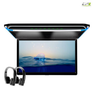 17,3-Zoll-IPS-Bildschirm, ausklappbares Android-Multimedia Autoradio – Bild 4