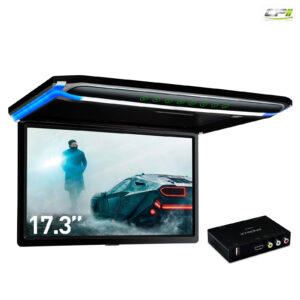 17,3-Zoll-IPS-Bildschirm, ausklappbares Android-Multimedia Autoradio – Bild 6