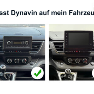 Android Autoradio Dynavin für Renault Trafic / Renault Kangoo 32GB – D9-KG21-02 CPII